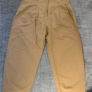 Ulla Johnson barreled Khaki Chinos